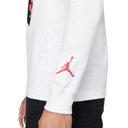 Jordan Brand Holiday Herren Langarm T-Shirt "White"