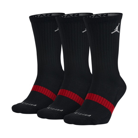 Jordan Dri-FIT Crew Sock (013/schwarz/schwarz/schwarz/schwarz)