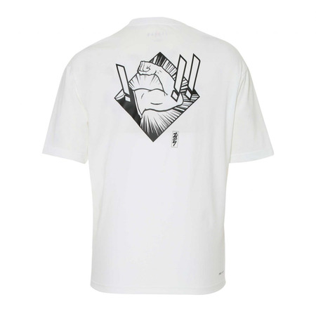 Jordan Dri-FIT Zion Herren SS T-Shirt "White-Black"