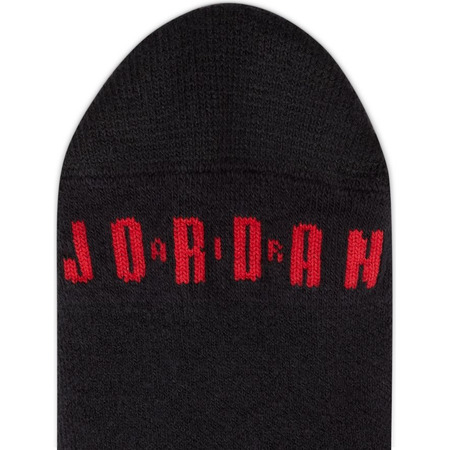 Jordan Essentials Crew Socken (3 Paare) "Black-Gym Red"