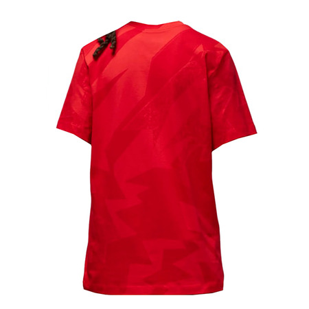 Jordan Essentials Herren bedrucktes T-Shirt "Red"