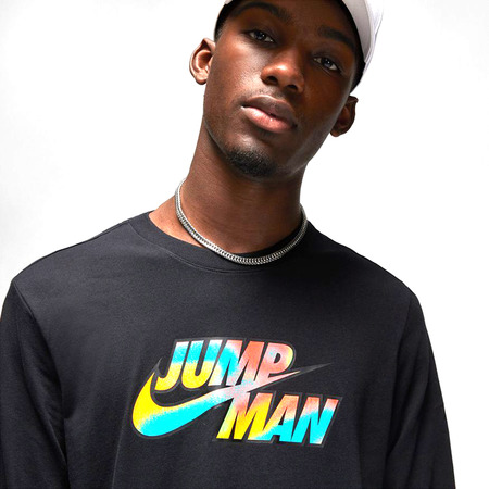 Jordan Flight MVP Long Sleeve Crew "Schwarz"