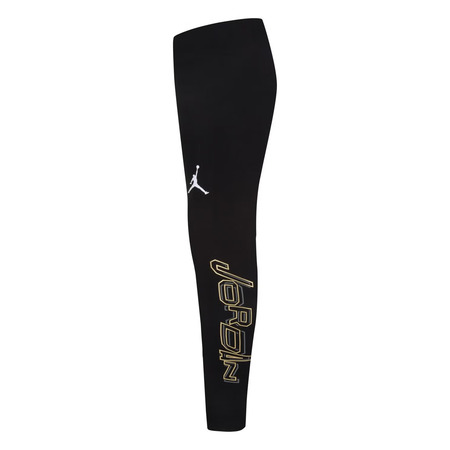 Jordan Girls JBD Take Flight Leggings Tights "Black-Gold"