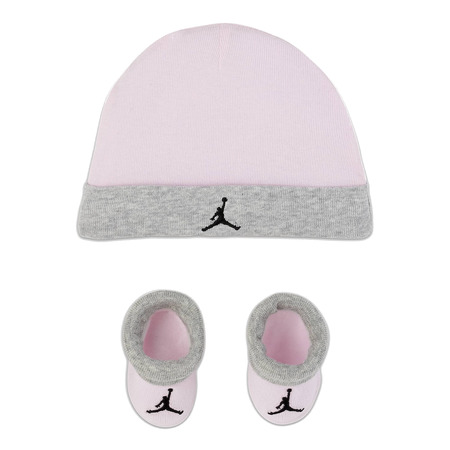 Jordan Infants Jumpman Basic Hat und Bootie Combo 2pc "Pink-Grey"