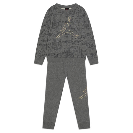 Jordan Infants Jumpman Take Flight Crew Neck Und Joggers Set "Carbon"