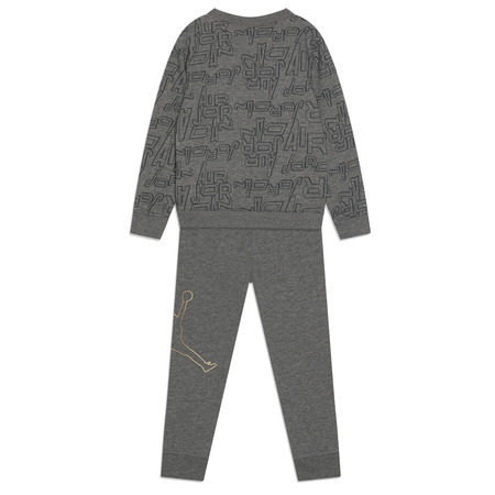 Jordan Infants Jumpman Take Flight Crew Neck Und Joggers Set "Carbon"