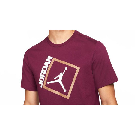 Jordan Jumpman Box Herren Short-Sleeve T-Shirt "Bordeaux"