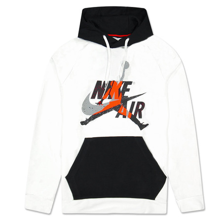 Jordan Jumpman Classics Fleece Pullover Hoodie "White"