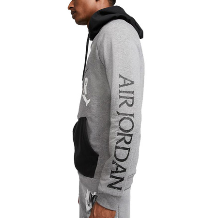 Jordan Jumpman Classics Fleece Pullover Hoodie "CarbonHeather"