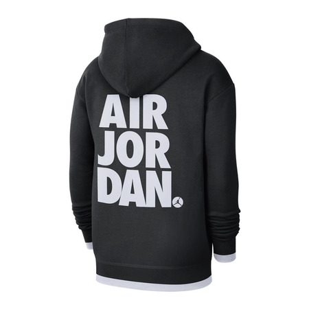 Jordan Jumpman Classics Printed Fleece Pullover "Black"