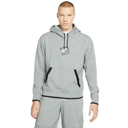 Jordan Jumpman Classics Printed Fleece Pullover "Grey"