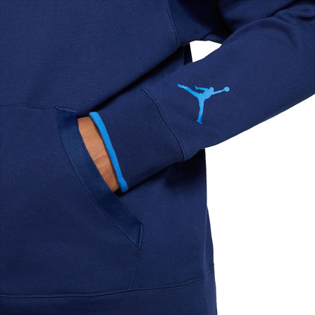 Jordan Jumpman Classics Printed Fleece Pullover "Navy"