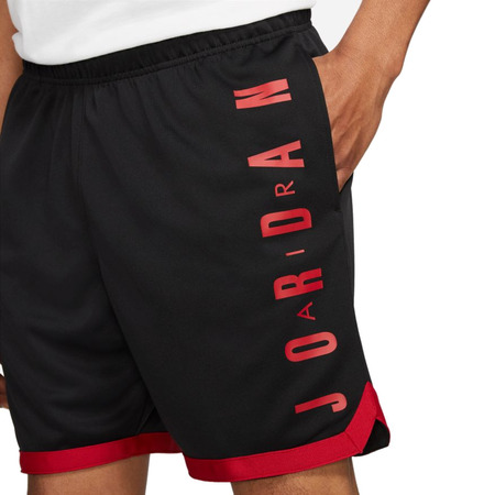 Jordan Jumpman Herren Graphic Knit Short "Black-Gym Red"