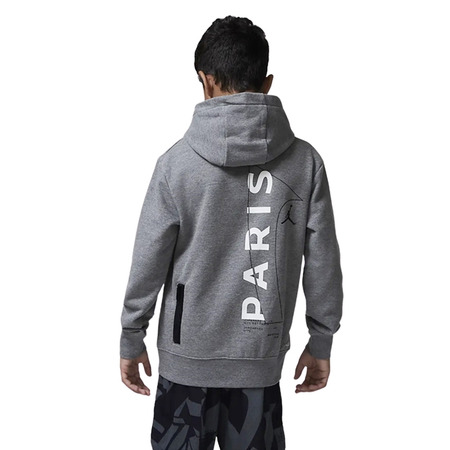 Jordan Kids Paris Saint-Germain Französisch Terry Pullover Hoodie "Carbon"