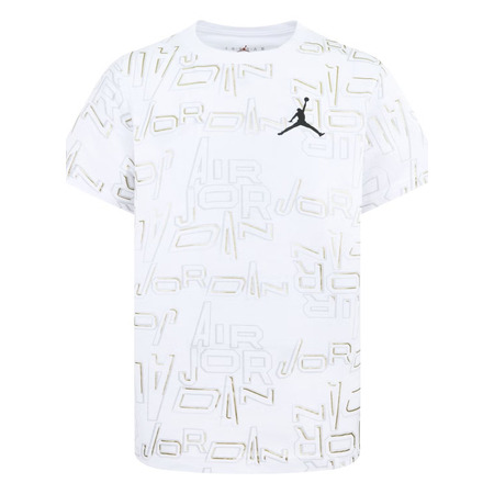 Jordan Kids Air JDB Clear Lane AOP Logo T-Shirt "White"