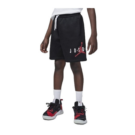 Jordan Kinder Jumpman Kinder Logo Nachhaltige Fleece Shorts "Schwarz" \'