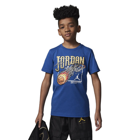 Jordan Kids Fireball Dunk Tee "True Blue"