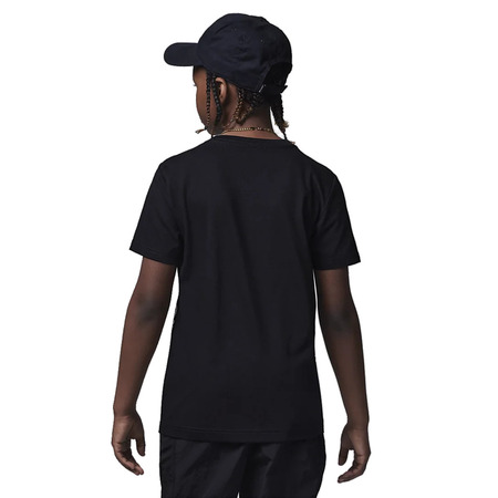 Jordan Kids Halftone Flight Logo Tee "Schwarz"