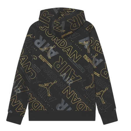 Jordan Kids Holiday Shine Air AOP Hoodie "Black"