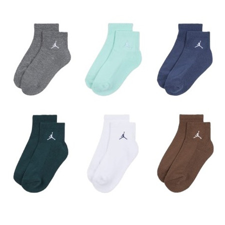 JDB für Kinder Alltag Essentials Knöchel 6 PPack Socken "Oxidized Green"