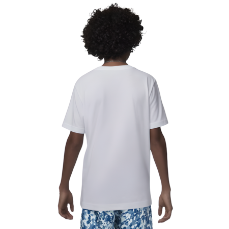 JDB für Kinder Gradient Stacked Tee "White-Industrail Blue"