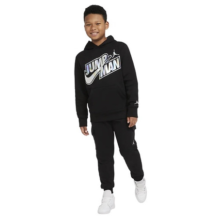 JDB für Kinder Jumpman X Nike Iridescent Hoodie "Black"