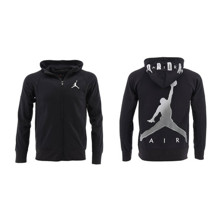 Jordan Kids Jumpman Big Sport Therma FZ Hoodie "Schwarz"