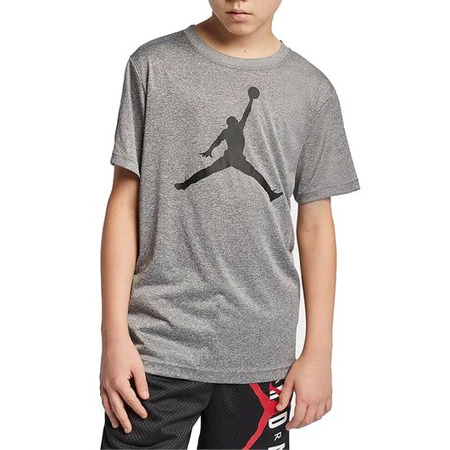 Jordan Kids Jumpman Logo Dri-FIT Tee "Carbon"