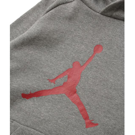 Jordan Kids Jumpman Logo Pullover Hoodie "Carbon Heather"