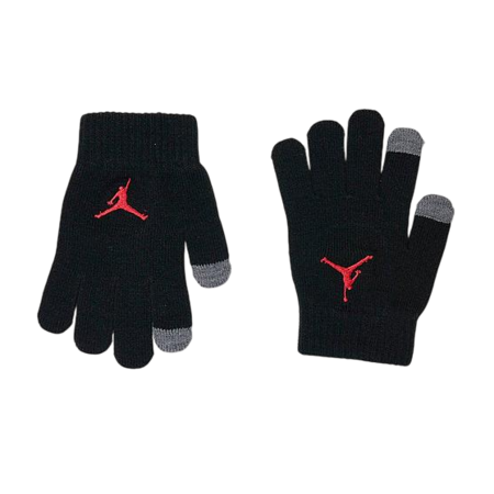 Jordan Kids Pom-Pon Mütze und Handschuhe 2Piece Set "Schwarz"