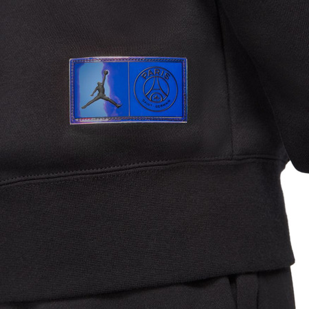 Jordan Paris Saint-Germain Full-Zip Fleece Hoodie "Black"