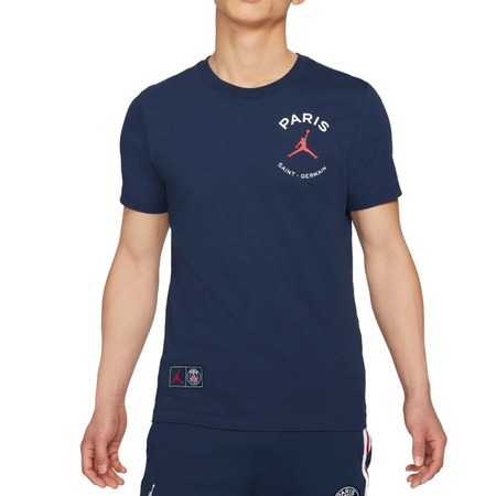 Jordan Paris Saint-Germain Logo Herren T-Shirt "Navy"