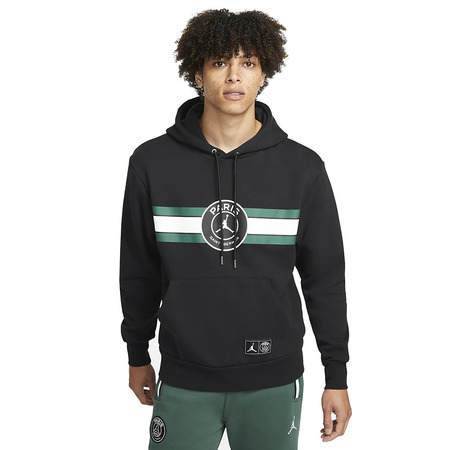 Jordan Paris Saint-Germain Herren Fleece Pullover Hoodie "Black"