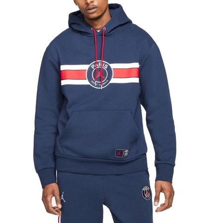 Jordan Paris Saint-Germain Herren Fleece Pullover Hoodie "Navy"