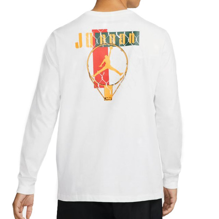 Jordan Sport DNA Langarm T-Shirt "White"