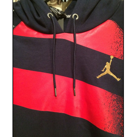 Jordan Sudadera AJ 7 Sterne und Streifen "USA" (451/odsidian/gold)