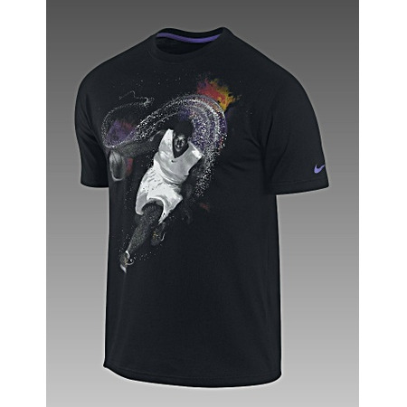 Kobe Flare Drive Tee (010/schwarz)