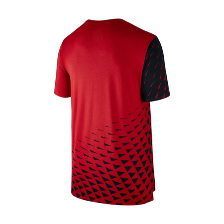 Kyrie Camiseta Dry Art 1 (657/Universität rot/schwarz)