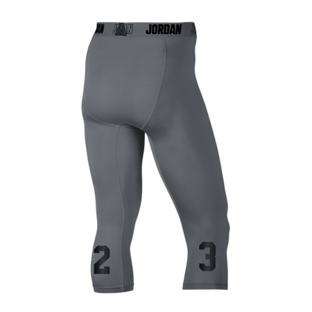 Jordan AJ Alle Saison 23 Compression Tight "Cool Grey"