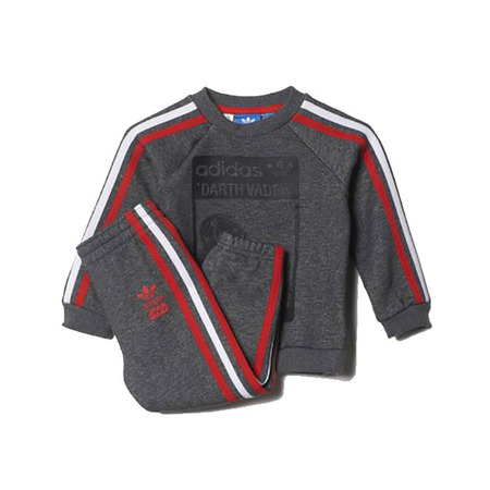 Original Adidas Chándal Niño Star Wars Darth Vader (gris/red)