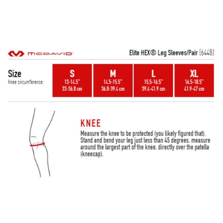 McDavid Elite Hex Leg (1 Par)