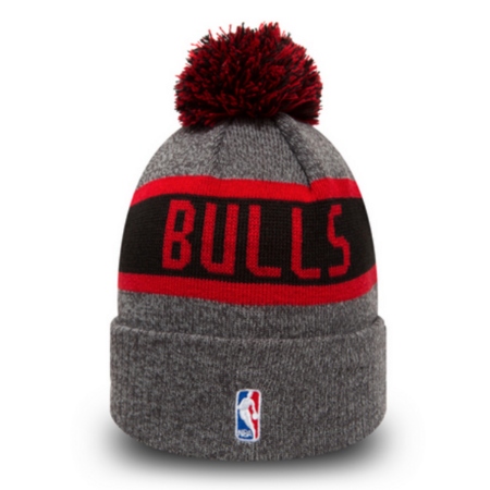 Die neue Ära Mütze Marl Knit NBA Chicago Bulls Kids