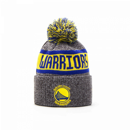 Die neue Ära Mütze Marl Knit NBA Golden State Warriors Kinder