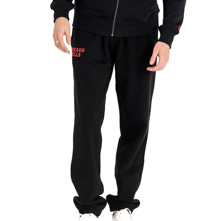 New Era Chicago Bulls Team Pants (Schwarz)