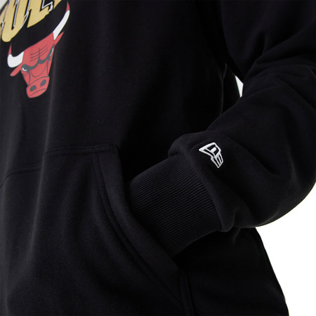 Neue Ära Chicago Bulls Team Script Oversized Hoodie