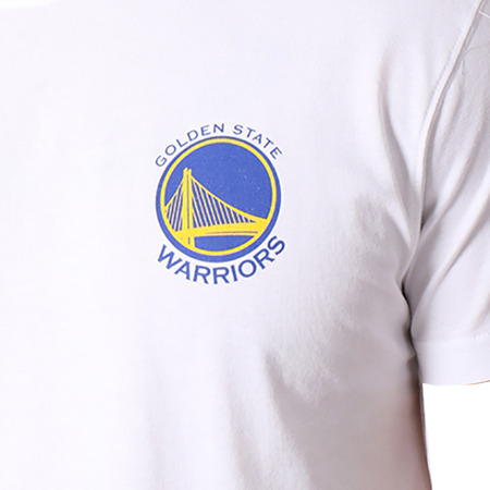 Neu Era Golden State Warriors WHI Tipp Off Chest N Zurück Tee