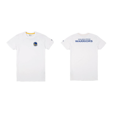 Neu Era Golden State Warriors WHI Tipp Off Chest N Zurück Tee