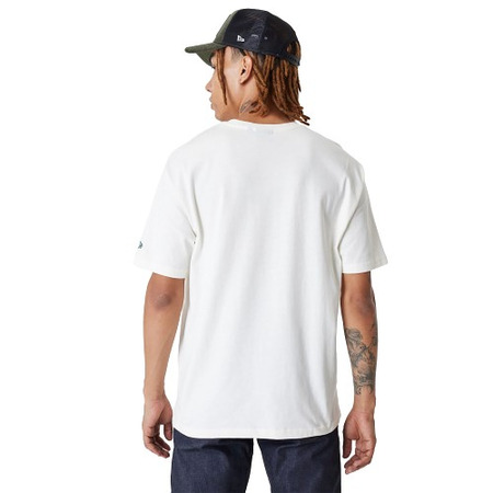 New Era Lifestyle Oversized T-Shirt "White"