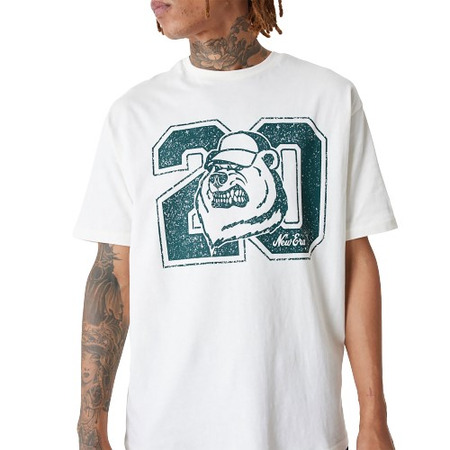 New Era Lifestyle Oversized T-Shirt "White"