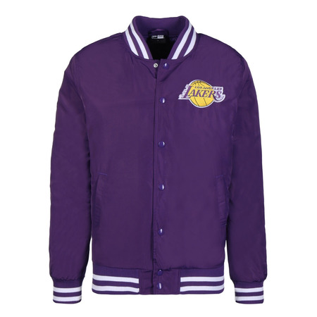 Neu Era Los Angeles Lakers NBA Team Bomber Jacket (Purple)